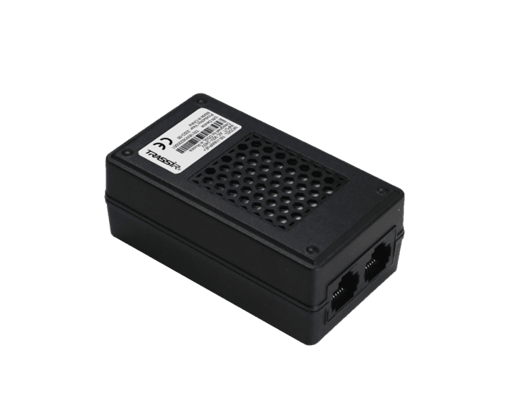 PoE-инжектор TRASSIR TR-I18WPoE+ , 802.3af / 802.3at, 1 Гбит/с, 18 Вт (TR-I18WPoE+)