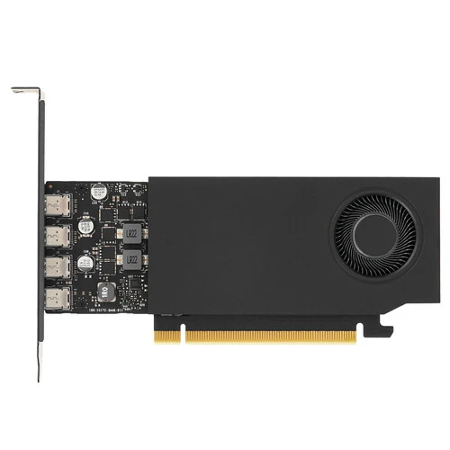 Видеокарта PNY NVIDIA RTX A1000, 8Gb DDR6, 128 бит, PCI-E, 4miniDP, Bulk (VCNRTXA1000-SB)