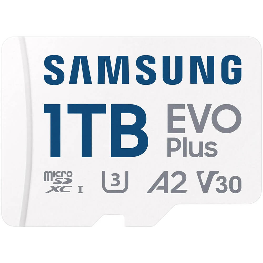   E2E4 Карта памяти 1Tb microSDXC Samsung EVO Plus UHS-I U3 V30 A2 + адаптер (MB-MC1T0SA/KR/APC/EU)