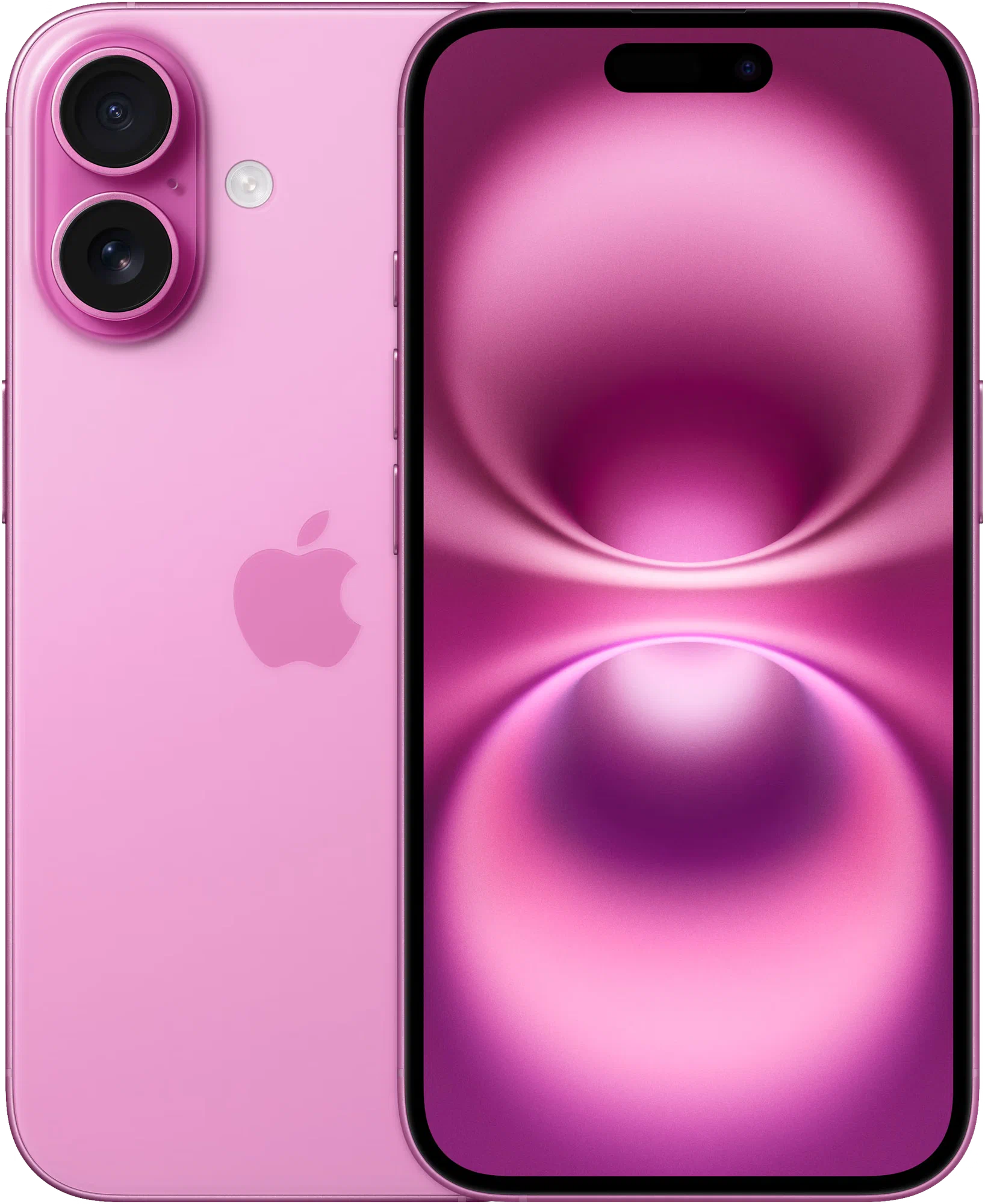 Смартфон Apple iPhone 16 A3287, 6.1 2556x1179 OLED, Apple A18, 8Gb RAM, 256Gb, 3G/4G/5G, NFC, Wi-Fi, BT, 2xCam, 2-Sim (nano SIM+eSIM), USB Type-C, iOS 18, розовый (MYEG3HN/A)