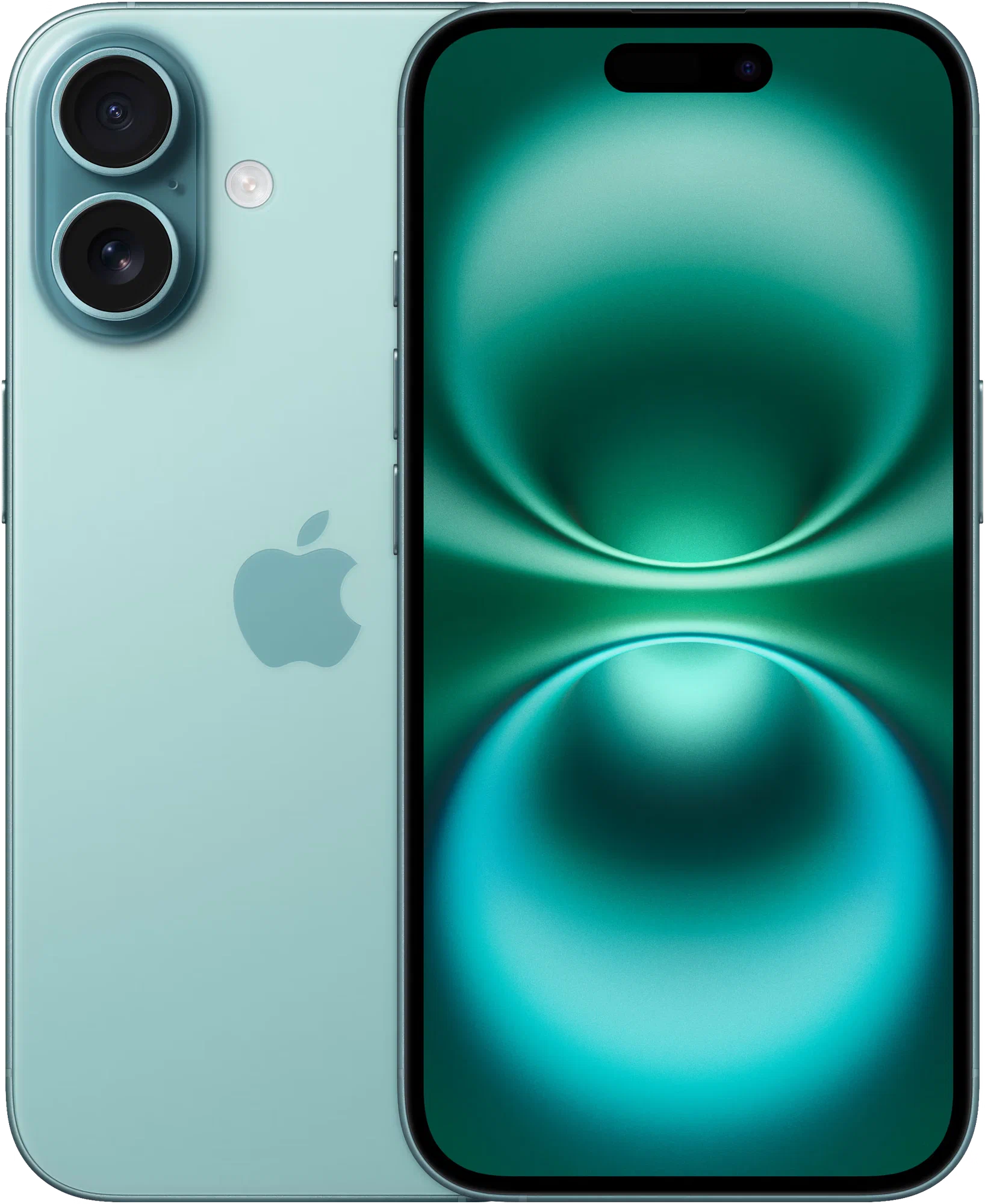 Смартфон Apple iPhone 16 A3287, 6.1 2556x1179 OLED, Apple A18, 8Gb RAM, 256Gb, 3G/4G/5G, NFC, Wi-Fi, BT, 2xCam, 2-Sim (nano SIM+eSIM), USB Type-C, iOS 18, зеленый (MYEJ3HN/A)