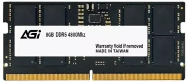 Память DDR5 SODIMM 8Gb, 4800MHz, CL40, 1.1V, AGI (AGI480008SD238) Retail