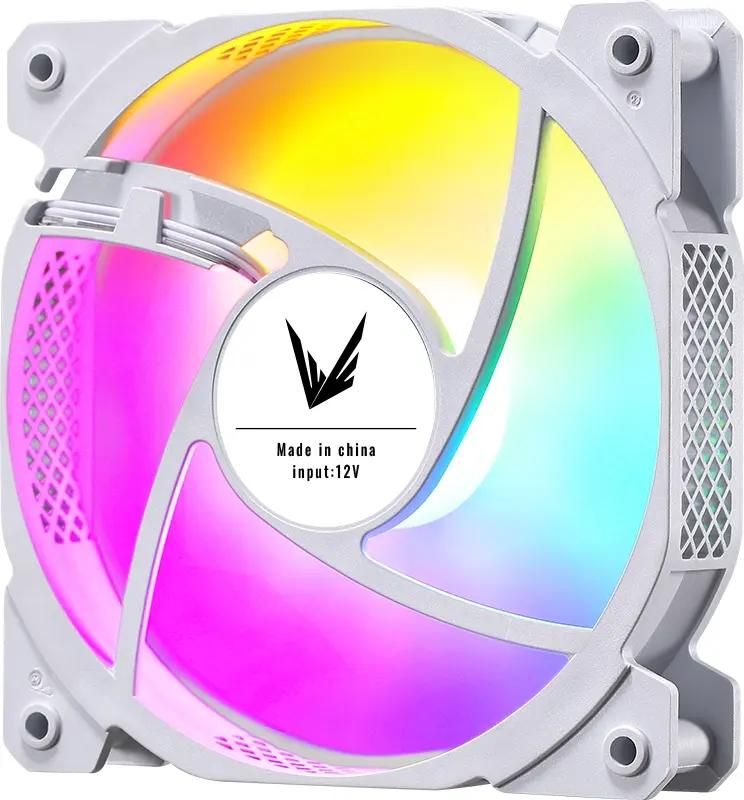 Вентилятор Formula V Cosmic 12WH ARPW, 120 мм, 1500rpm, 26.8 дБ, 4-pin PWM, 1шт, белый, ARGB подсветка (COSMIC 12WH ARPW)