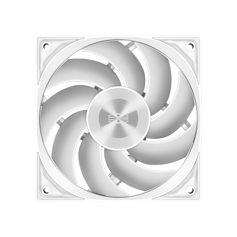 Вентилятор PCCooler F5R120 WH, 120 мм, 2200rpm, 32 дБ, 4-pin PWM, 1шт (F5R120 WH)