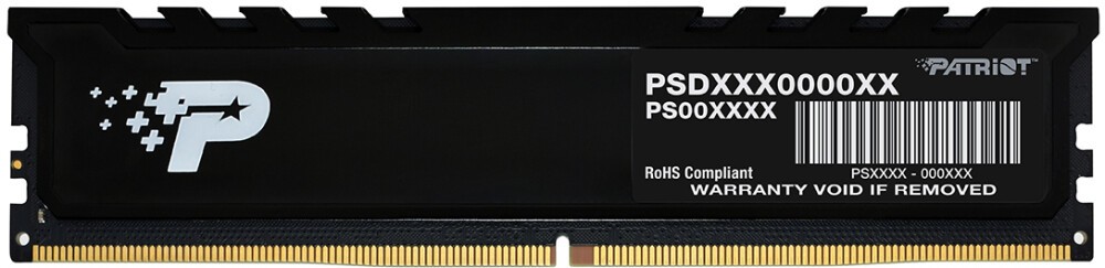 Память DDR5 DIMM 8Gb, 5200MHz, CL42, 1.1V, Patriot Memory Signature Premium (PSP58G520081H1) Retail