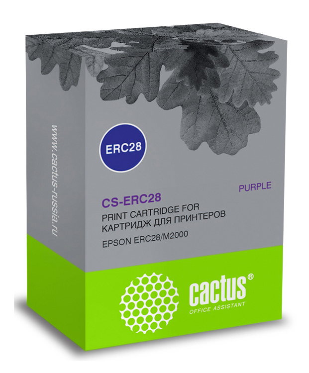 Картридж ленточный Cactus CS-ERC28 для Epson ERC28/M2000, фиолетовый