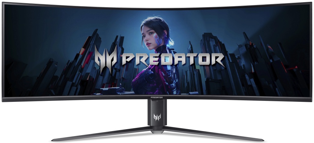 Монитор 57 Acer Predator Z57bmiiphuzx VA, 7680x2160 (16:9), 1000кд/м2, 120 Гц, 1 мс, 178°/178°, HDMI, DisplayPort, USB Type-C, USB-Hub, черный (UM.NZ7EE.001)