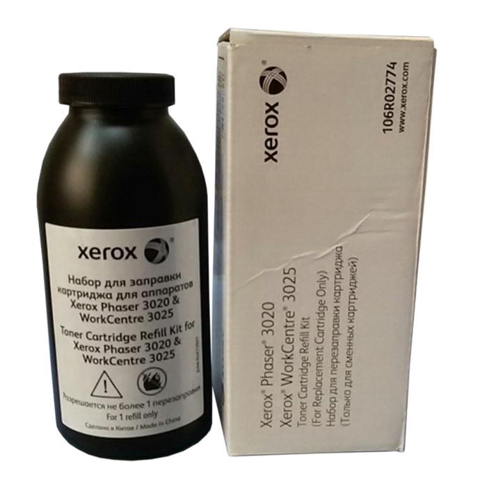 Заправочный набор лазерный Xerox 106R02774, 1500 страниц, черный для Phaser 3020/WC3025