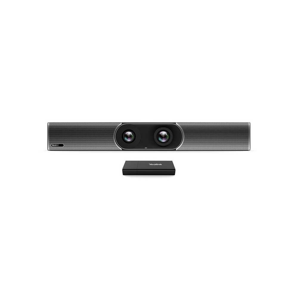 Камеры и системы для видеоконференций Видеотерминал Yealink M600-0012, 3840x2160, микрофон: встроенный, черный/серебристый (M600-0012)