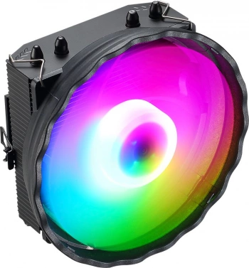 Кулер для процессора Formula V Astral Plus FRPW 4P для Socket/115x/1200/1700/1851/2011/2011-3/2066/AM2/AM2+/AM3/AM3+/FM1/AM4/AM5/FM2/FM2+, 90 мм, 2100rpm, 34 дБА, 150 Вт, 4-pin PWM, Al+Cu, FRGB (Astral Plus FRPW 4P)