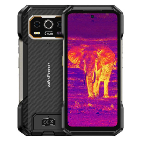 Смартфон Ulefone Armor 27T, 6.78 2460x1080 IPS, MediaTek Helio G99, 12Gb RAM, 256Gb, 3G/4G, NFC, Wi-Fi, BT, 3xCam, 2-Sim, 10.6 А·ч, USB Type-C, Android 14, черный, ударопрочный корпус (ULFAR27T-12256BLK)