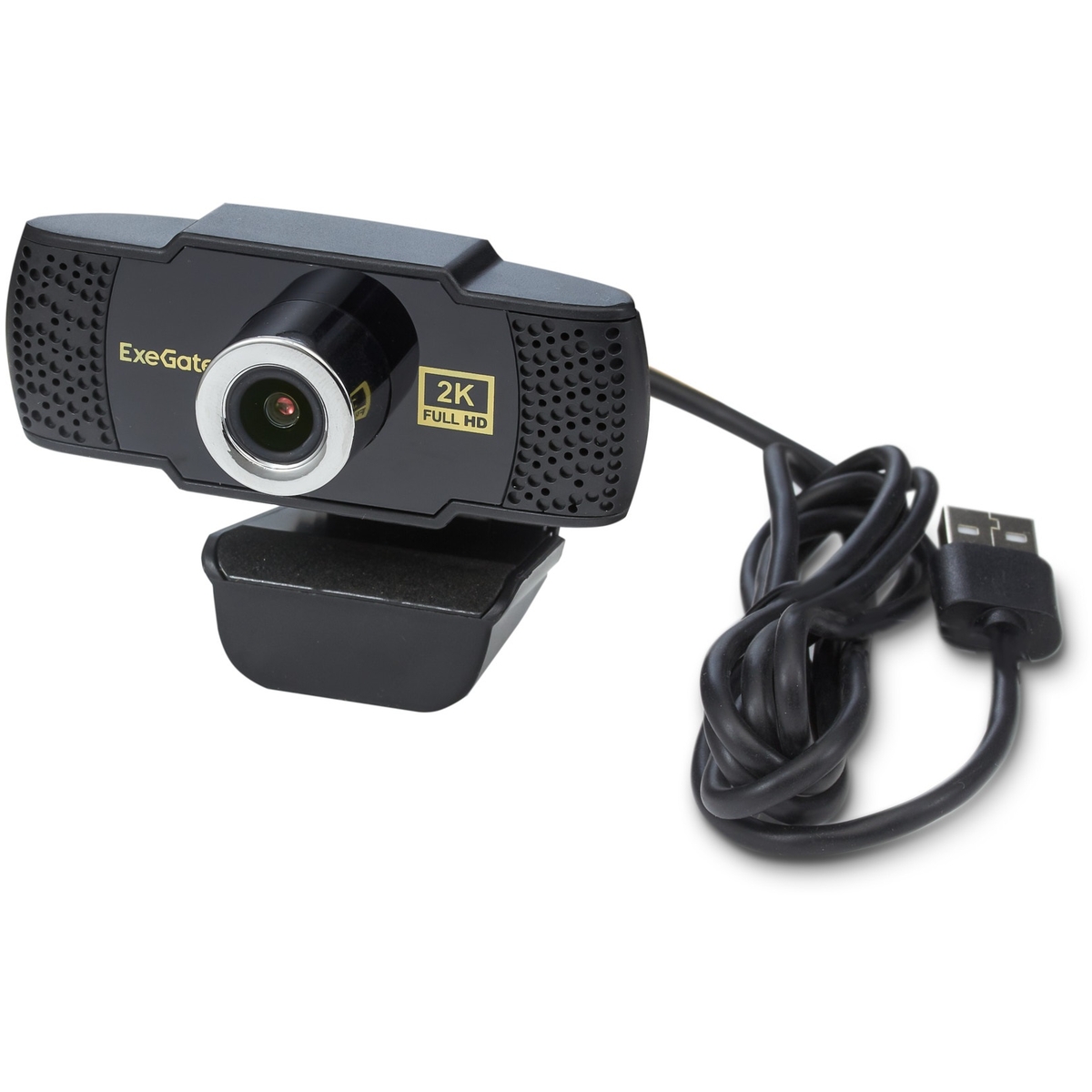 Веб-камера ExeGate BusinessPro C922 2K, 4 MP, 2560x1440, встроенный микрофон, USB 2.0, черный (EX294578RUS)