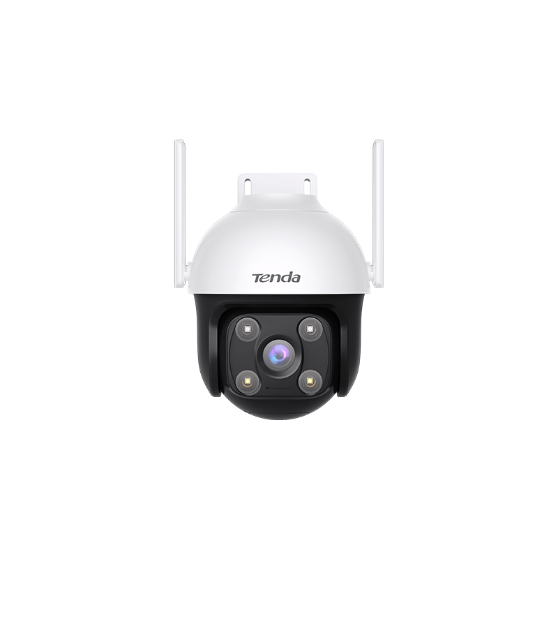 IP-камера TENDA CH7-WCA 4 мм, уличная, корпусная, поворотная, 4 Мпикс, CMOS, до 2560x1440, ИК подсветка, WiFi, белый (CH7-WCA)