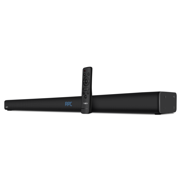Саундбар 2.0 SVEN SB-2055, 80 Вт, AUX, USB, Bluetooth, черный (SV-022471)