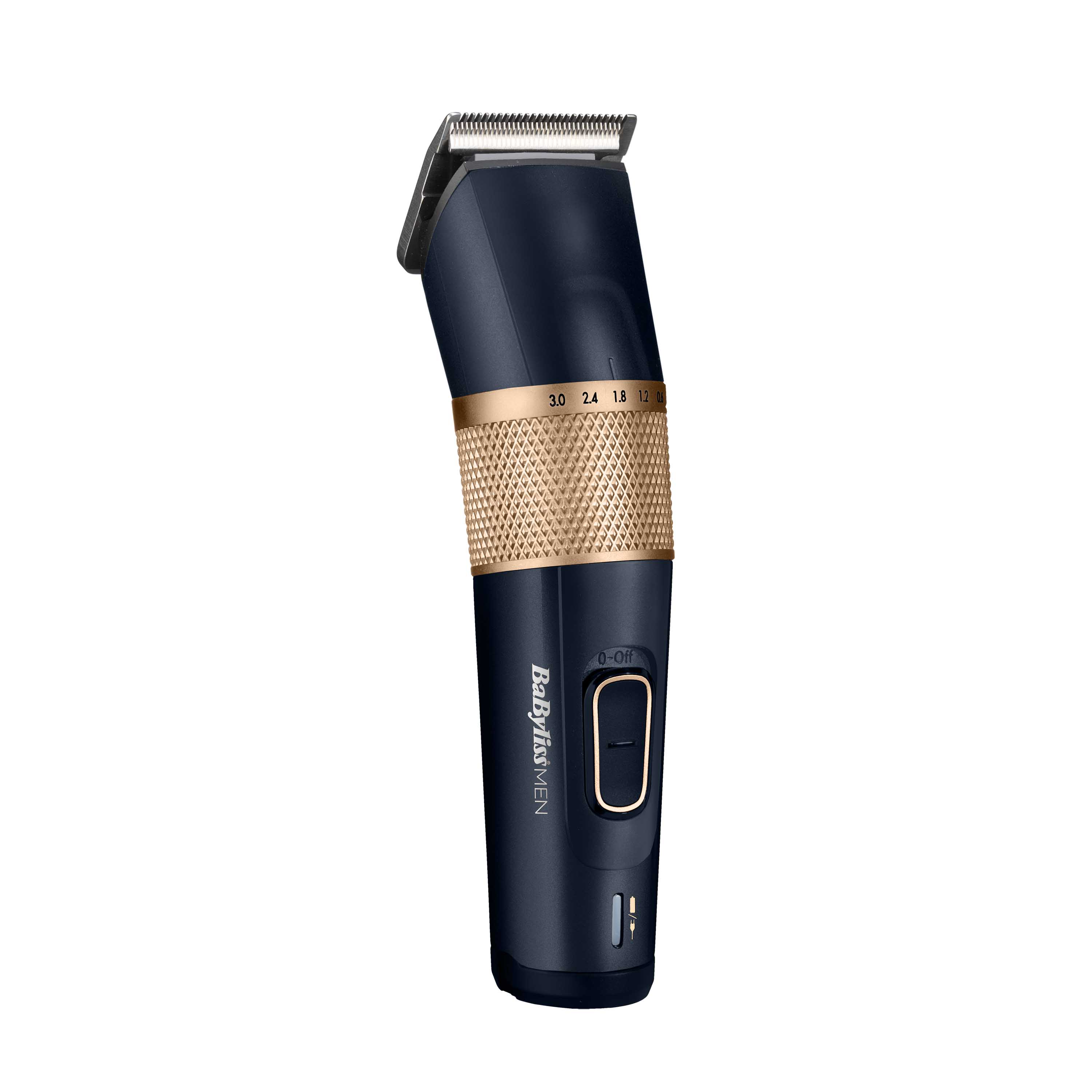 Машинка для стрижки Babyliss E986E, насадок 8, синий/золотистый