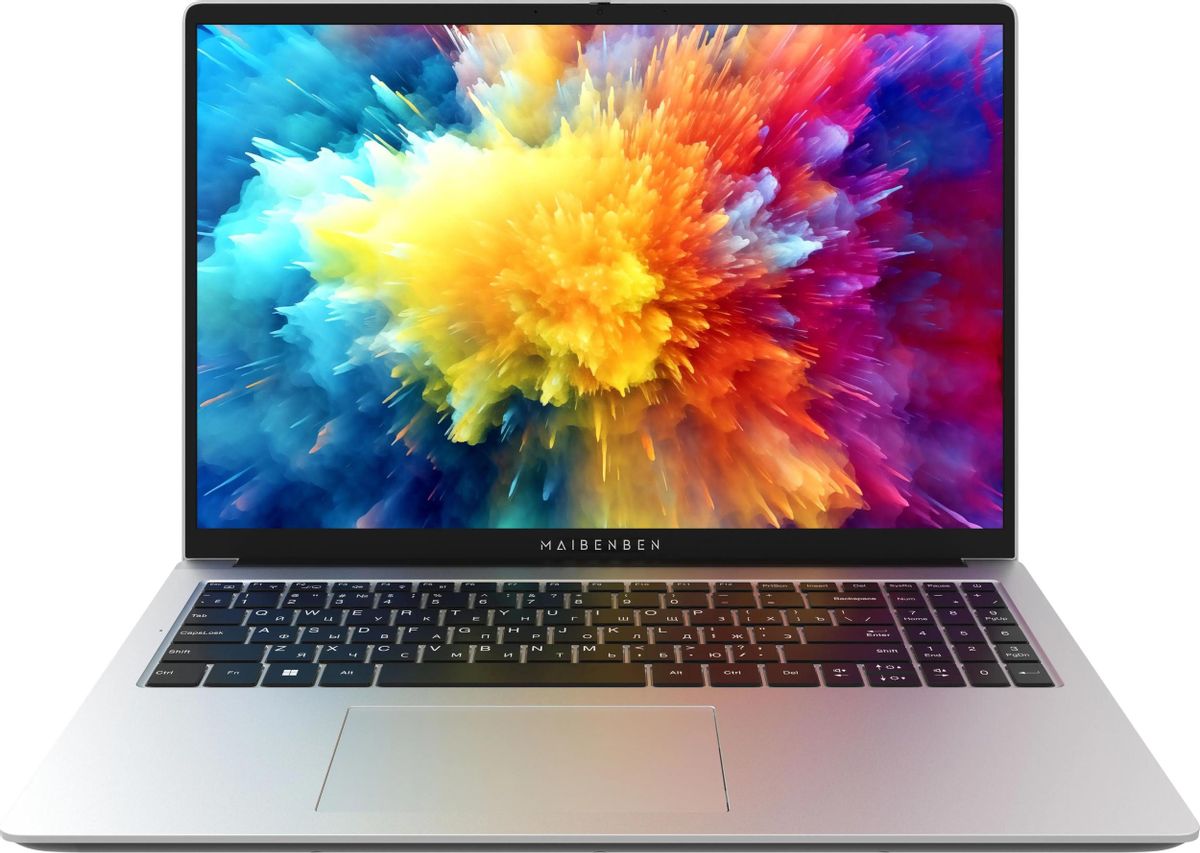 Ноутбук Maibenben M653 16 IPS 1920x1200, AMD Ryzen 3 5400U 2.6 ГГц, 8Gb RAM, 512Gb SSD, W11, серый (M6531SB0HSRE0)