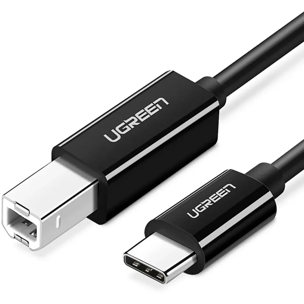 Кабель USB Type-C-USB (Bm), 2 м, черный, UGREEN US370 (45106)