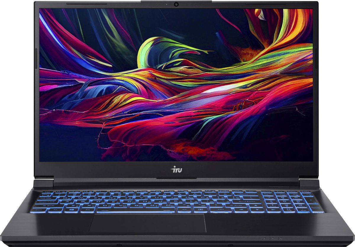 Игровые Ноутбук IRU Калибр 15ALC 15.6 IPS 1920x1080, Intel Core i5 12500H 2.5 ГГц, 16Gb RAM, 512Gb SSD, NVIDIA GeForce RTX 3050-4Gb, без OC, черный (1930300)