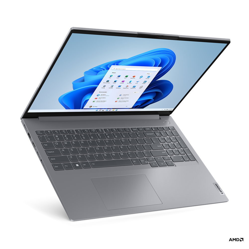 Ноутбук Lenovo ThinkBook 16 G6 16 IPS 1920x1200, AMD Ryzen 5 7430U 2.3 ГГц, 32Gb RAM, 1Tb SSD, без OC, серый (21KK00AWAK)