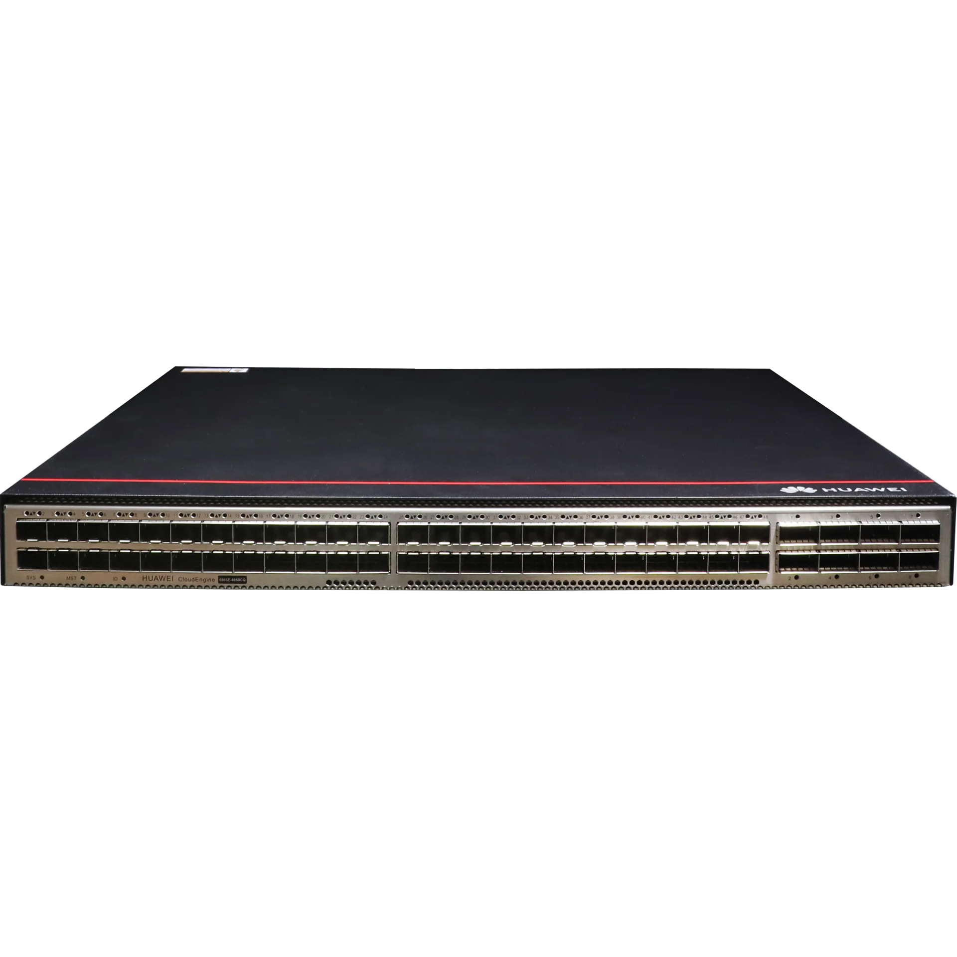 Коммутатор Huawei CloudEngine CE6865E-48S8CQ-F, управляемый, кол-во портов: SFP28 48x25 Гбит/с, кол-во SFP/uplink: QSFP28 8x100 Гбит/с, установка в стойку (CE6865E-48S8CQ-F_2xSWDM4)