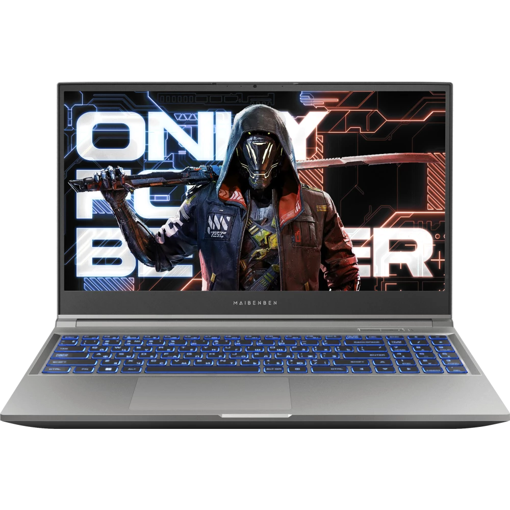 Ноутбук Maibenben X-Treme Typhoon X15A 15.6 IPS 1920x1080, AMD Ryzen 7 7435H 3.1 ГГц, 16Gb RAM, 512Gb SSD, NVIDIA GeForce RTX 3050-4Gb, W11, серый (X15A-R77435FFSHGRE0)
