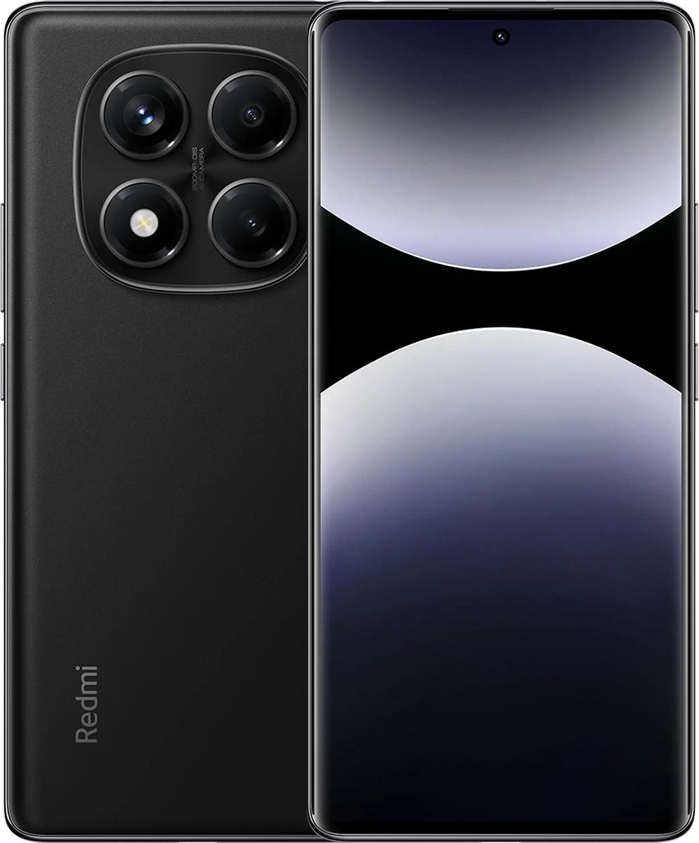 Смартфон Xiaomi Redmi Note 14 Pro, 6.67 2712x1220 AMOLED, MediaTek Helio G100-Ultra, 8Gb RAM, 256Gb, 3G/4G/5G, NFC, Wi-Fi, BT, 3xCam, 2-Sim, 5500 мА⋅ч, USB Type-C, Android 14, черный (MZB0ID3RU/60480)