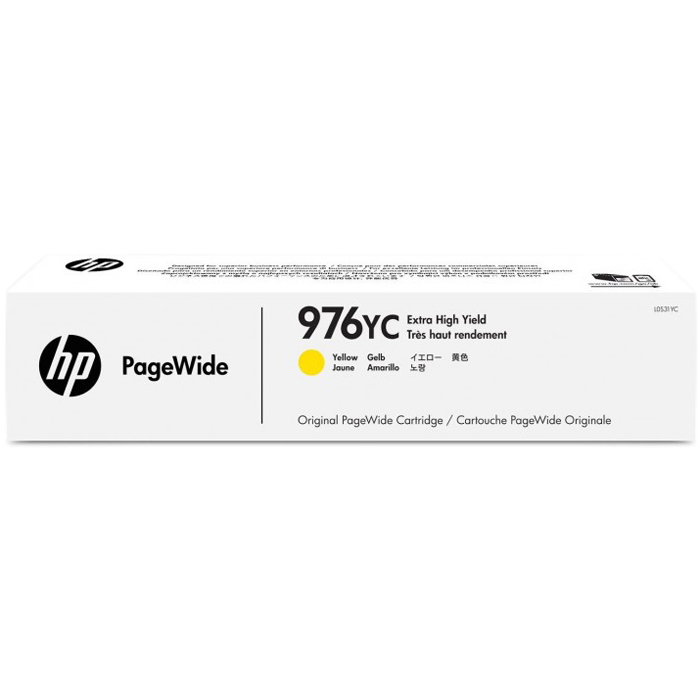 Картридж струйный HP 976YC (L0S31YC), желтый, оригинальный, ресурс 16000 страниц для HP HP PW Pro 5777/552