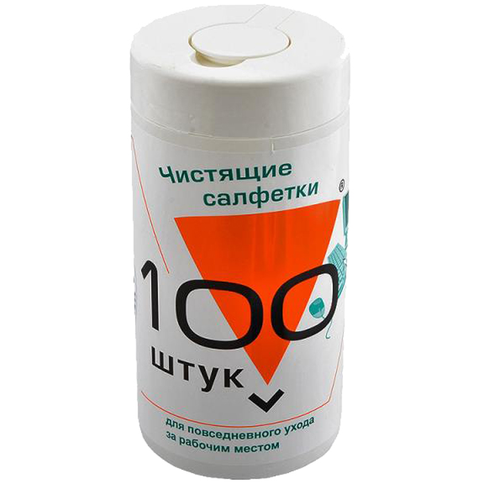 Салфетки влажные 100шт. для рабочего места KBU-100 Konoos