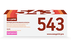 Картридж лазерный EasyPrint LH-543U (543A/323A/716M), пурпурный, 1800 страниц, совместимый, для CLJ CP1215/CP1515/CP1525/CM1415/Pro 200 M251/M276, с чипом