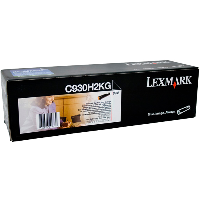 Картридж лазерный Lexmark C930H2KG, черный, 38000 страниц, оригинальный для C935DN