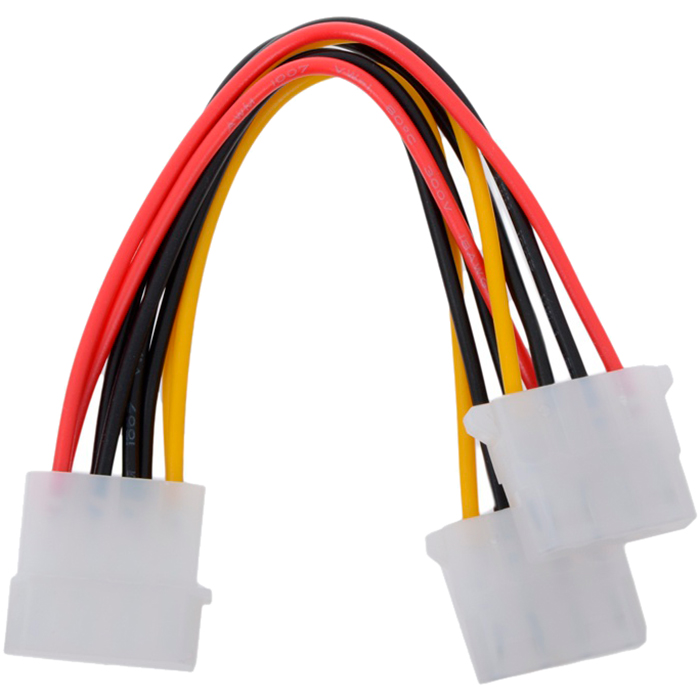 Кабель питания Molex(M)-2xMolex(F) Cablexpert (CC-PSU-1)