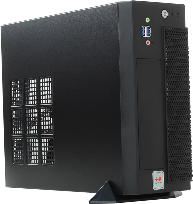 Корпус INWIN BP691BL, Mini-ITX, Slim-Desktop, черный, 200Вт