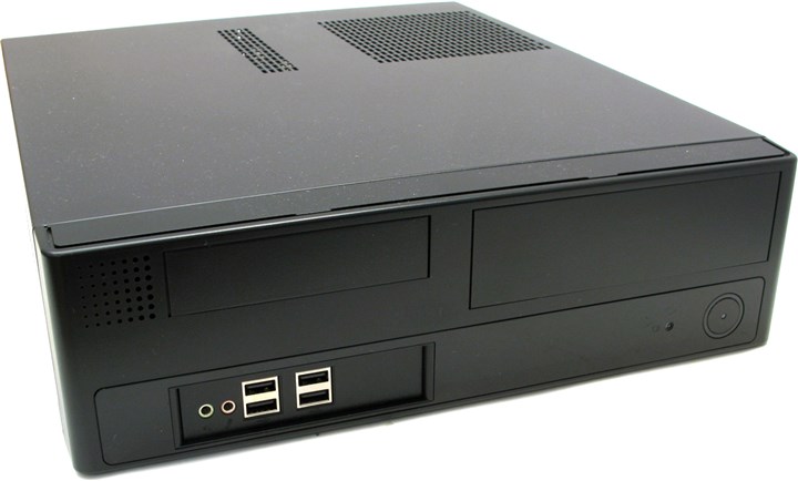 Корпус INWIN BL641 , mATX, Slim-Desktop, черный, 300Вт