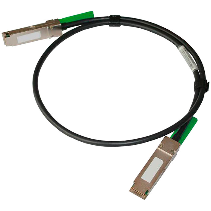 Кабель DAC SNR, QSFP+-QSFP+, 40 Гбит/с, 3м, черный (SNR-QSFP+DA-3)
