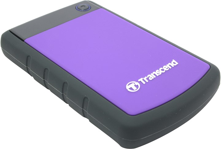 Внешние HDD  E2E4 Внешний жесткий диск (HDD) Transcend 1Tb, фиолетовый (TS1TSJ25H3P)