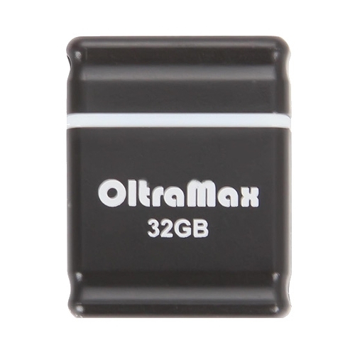 Флешка 32Gb USB 2.0 OltraMax 50, черный (OM032GB-mini-50-B)