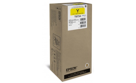 Чернила Epson C13T973400, 192мл, желтый, оригинальные, для Epson WorkForce Pro WF-C869RDTWF