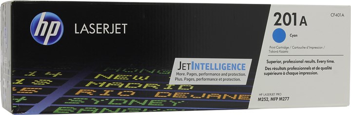   E2E4 Картридж лазерный HP 201A/CF401A, голубой, 1400 страниц, оригинальный для HP Color LaserJet Pro M252dw / M252n / M274n / M277dw / M277n
