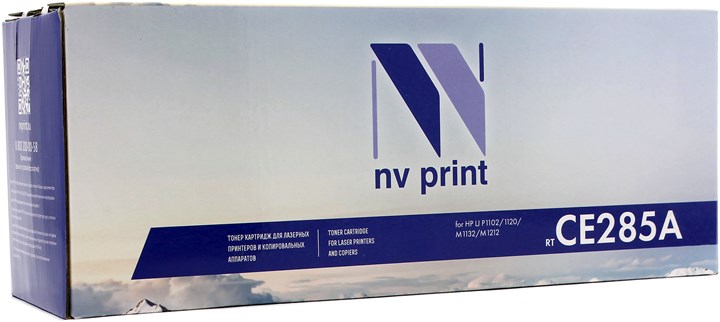 Картридж лазерный NV Print NV-CE285A (85A/CE285A), черный, 1600 страниц, совместимый для LaserJet Pro M1132 / M1212nf / M1217nfw / P1102 / P1102w / P1214nfh / M1132s