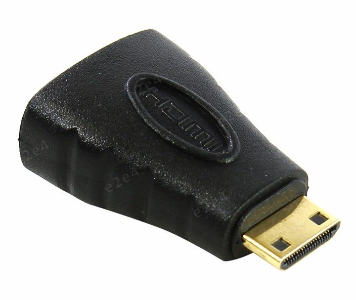 Кабель HDMI(19F)-Mini HDMI(19M), черный 5bites
