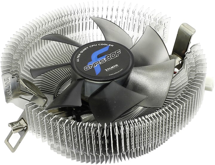 Кулеры для процессоров Кулер для процессора Zalman CNPS80F для Socket 775/115x/1200/AM2/AM2+/AM3/AM3+/FM1/AM4/FM2/FM2+, 80 мм, 2500rpm, 23.8 дБА, 82 Вт, 3-pin, Al