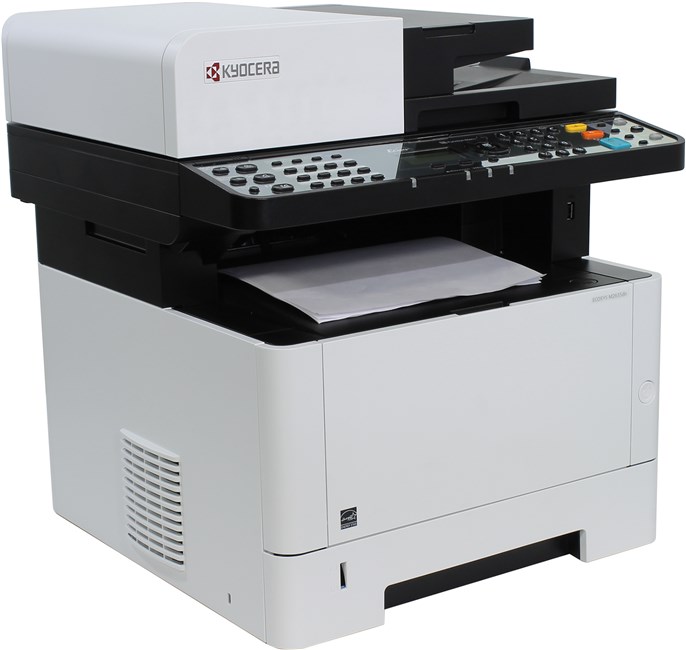 МФУ лазерный Kyocera Ecosys M2635dn, A4, ч/б, 35стр/мин (A4 ч/б), 1200x1200dpi, дуплекс, АПД-50 листов, факс, сетевой, USB (1102S13NL0)