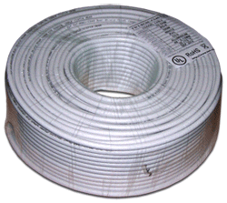  Кабель коаксиальный TWT TWT-RG6U-CS48/1-WH RG-6/U F/UTP общий экран PVC внутренний, 100m, белый