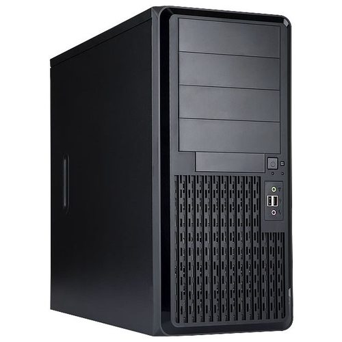 Корпус INWIN PE689U3, ATX, Midi-Tower, 2xUSB 3.0, черный, без БП (6117357)