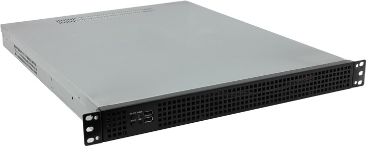   E2E4 Корпус Exegate Pro 1U550-04, ATX, 1U RM, без БП, черный (EX264265RUS)