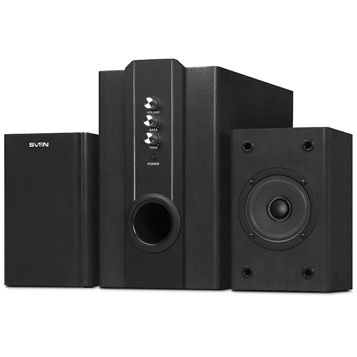 Акустика 2.1 SVEN SPS-820, 38 Вт, черный (SV-0130820BK)