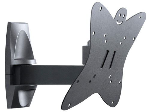 Кронштейн настенный для TV/монитора HOLDER LCDS-5037, 20-37, портрет-альбом, до 30 кг, черный