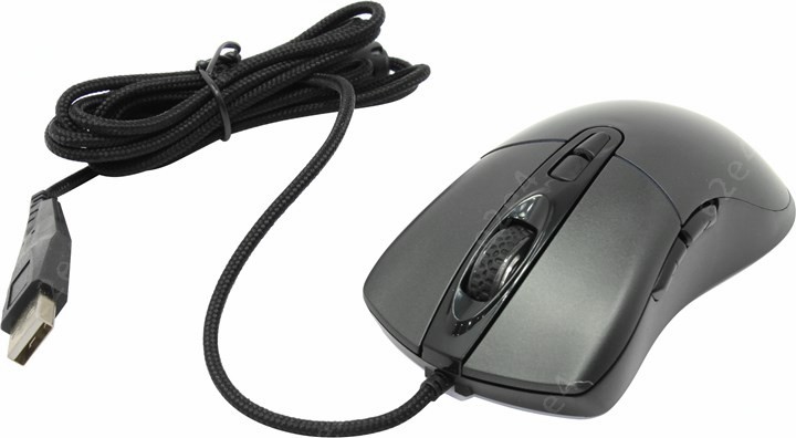 Мышь проводная Gembird MG-550, 3200dpi, оптическая светодиодная, USB, черный