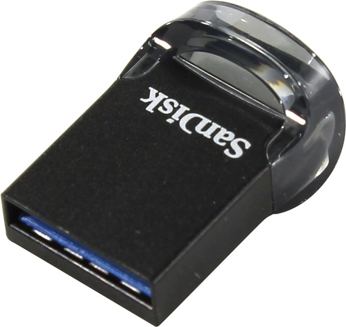 Флеш-накопители USB 3.1  E2E4 Флешка 16Gb USB 3.1 Sandisk Ultra Fit, черный (SDCZ430-016G-G46)