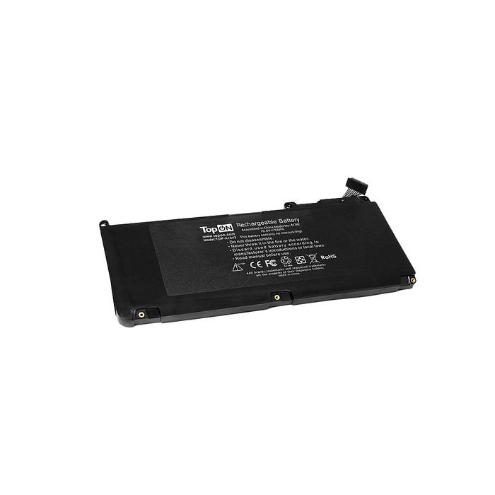 Аккумуляторная батарея TopON для Apple MacBook 13 A1331 Series. 10.8V 5350mAh 58Wh. (TOP-A1342)